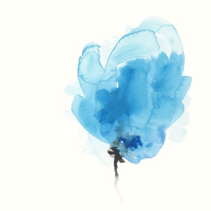 Framed Expressive Blooms VI Print