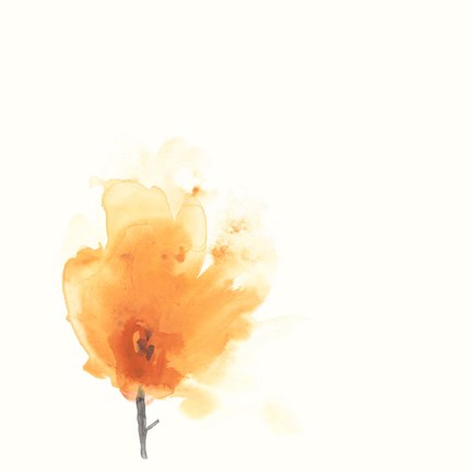 Framed Expressive Blooms X Print