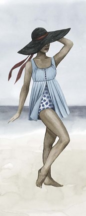 Framed Beach Beauty IV Print