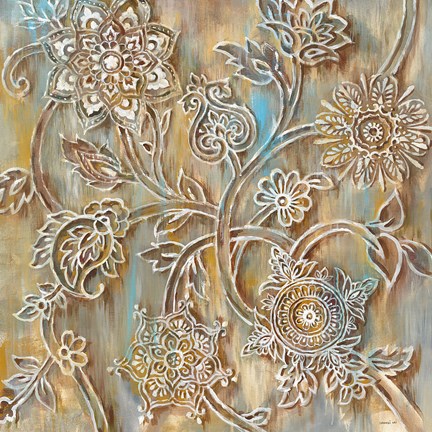 Framed Henna Crop Print