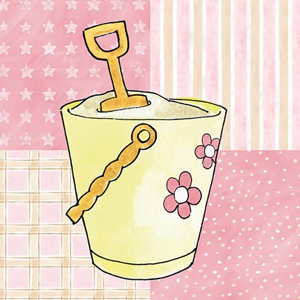 Framed Coastal Baby V Print