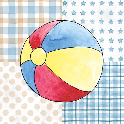 Framed Coastal Baby IV Print