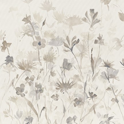 Framed Garden Shadows IV Print