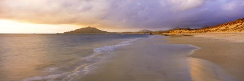 Framed Sunrise at Cabo Pulmo National Marine Park, Baja California Sur, Mexico Print