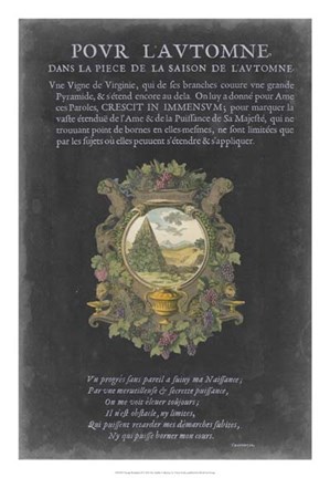 Framed Vintage Bookplate II Print