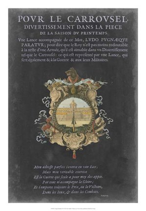 Framed Vintage Bookplate IV Print