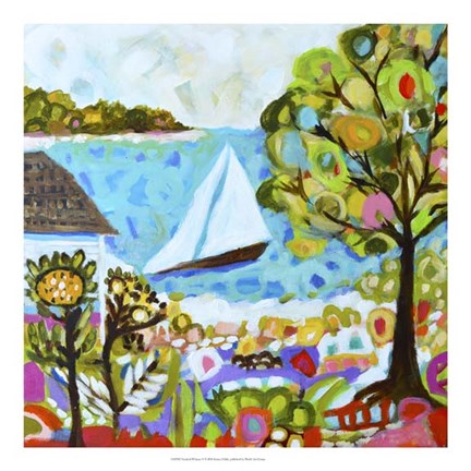 Framed Nautical Whimsy V Print