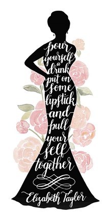 Framed Iconic Woman II Print