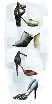 Framed Shoe Lover II Print