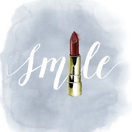 Framed Let's Makeup IV Print