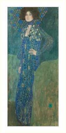 Framed Portrait of Emilie Floege, c.1902 Print