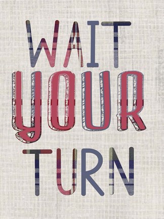 Framed Manners II Print