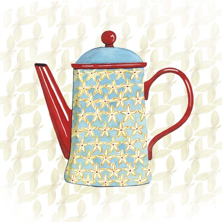 Framed Sweet Teapot VI Print