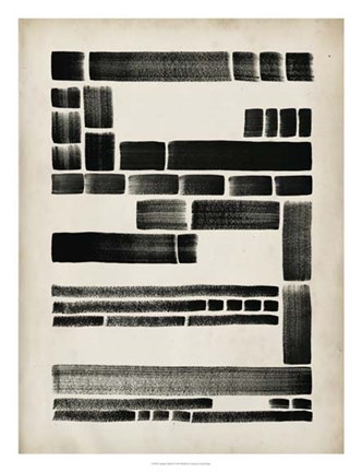 Framed Antique Dash I Print