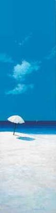 Framed Spiaggia Assolata Print