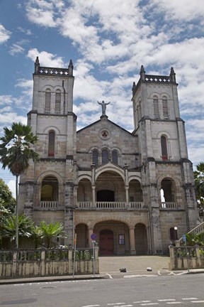 Framed Sacred Heart Cathedral, Suva, Viti Levu, Fiji Print