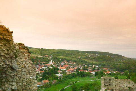 Framed Devin Castle by the River, Bratislava, Slovakia Print