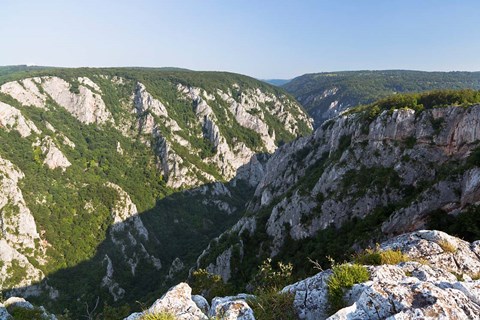 Framed Gorge of Zadiel in the Slovak karst, Slovakia Print