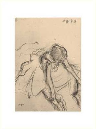 Framed Danseuse Assis Print