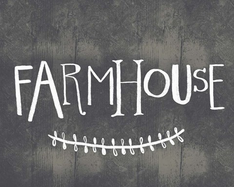 Framed Whimsical Farmhouse Print