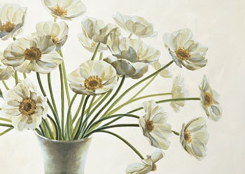 Framed Bouquet Di Anemoni Print