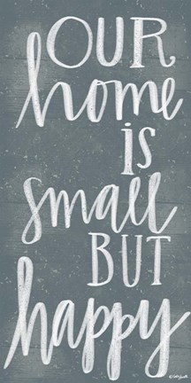 Framed Small Home Print