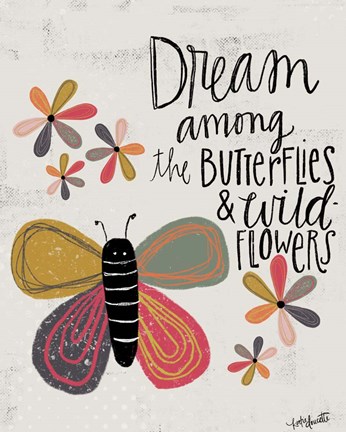 Framed Butterfly Print