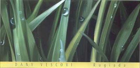 Framed Dany Vescovi - Rugiada Size 54.25x26.75 Print