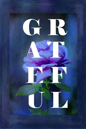 Framed Grateful Print