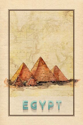Framed Travel Egypt Print