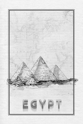 Framed Travel Egypt Print