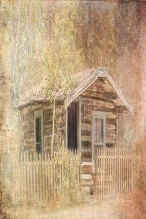 Framed Wizards Cabin Print