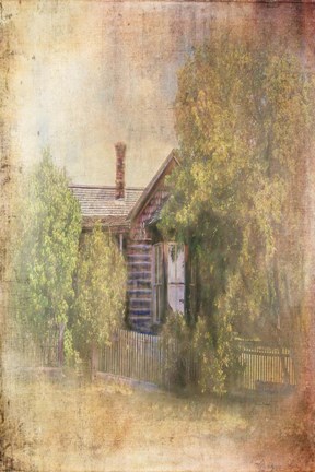 Framed Some Place in Time Print