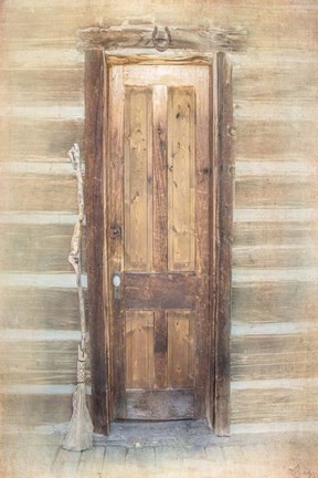 Framed Witch&#39;s Door Print