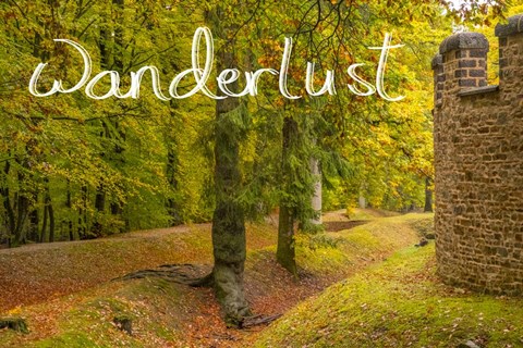 Framed Saalburg Castle Wall Print