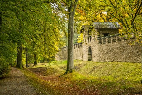 Framed Saalburg Guard House Print