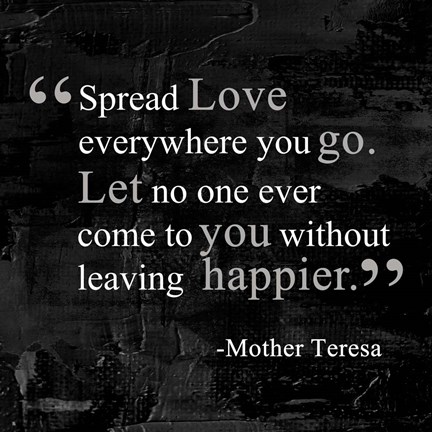 Framed Spread Love Print