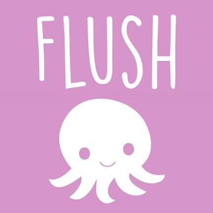 Framed Sea Creatures-Flush Print