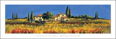 Framed Casolare in Toscana Print