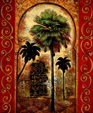 Framed Moroccan Collage II Print