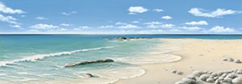 Framed Onda Di Marea Print