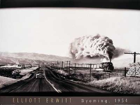 Framed Wyoming 1954 Print