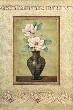 Framed Umbrian Still Life I Print