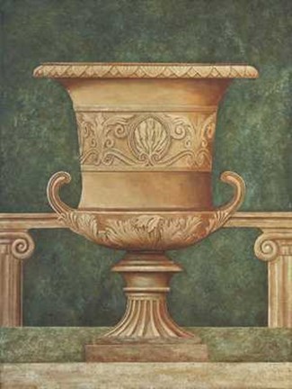 Framed Urna Ornamentale Print