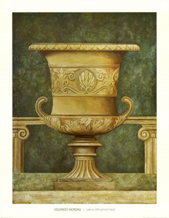 Framed Urna Ornamentale Print