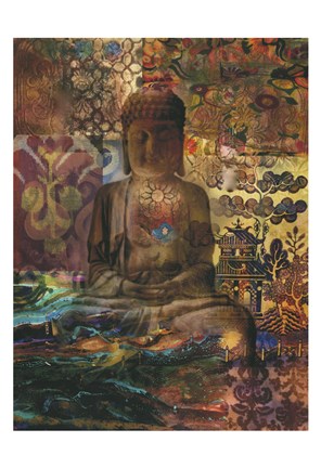 Framed Buddah Zen Print
