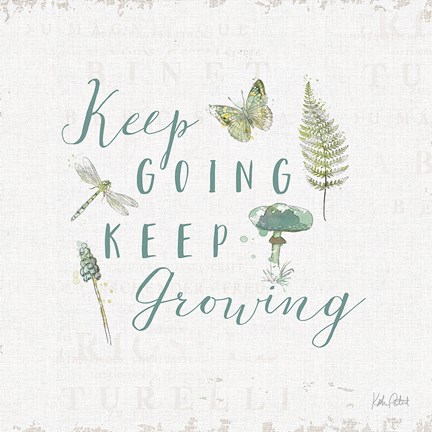 Framed In the Forest V Print