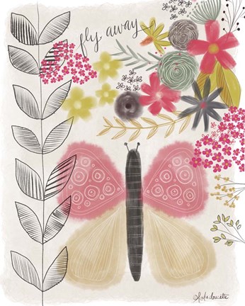 Framed Fly Away Print