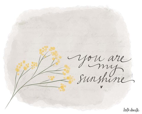 Framed Sunshine Print