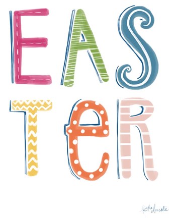 Framed Easter II Print